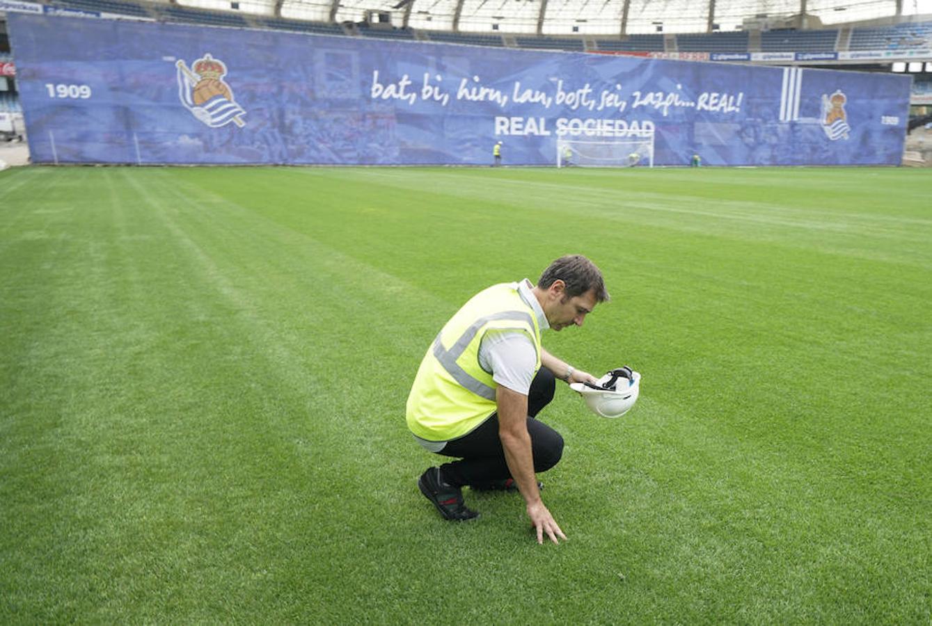 Arconada, Larrañaga, Rekarte, Prieto y Gorriz avalan el nuevo hogar txuri-urdin