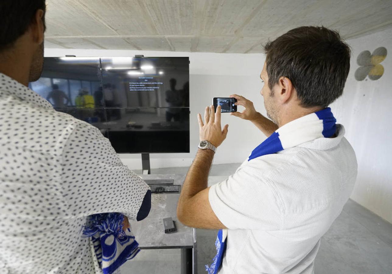 Arconada, Larrañaga, Rekarte, Prieto y Gorriz avalan el nuevo hogar txuri-urdin