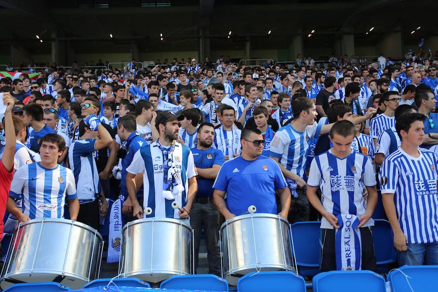 Casi 29.000 aficionados han llenado las gradas del nuevo ANoeta en su estreno