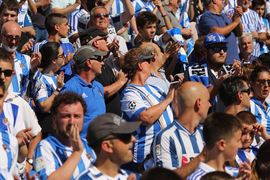 Casi 29.000 aficionados han llenado las gradas del nuevo ANoeta en su estreno