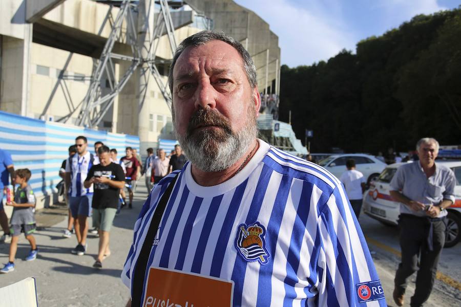 Casi 29.000 aficionados han llenado las gradas del nuevo Anoeta en su estreno