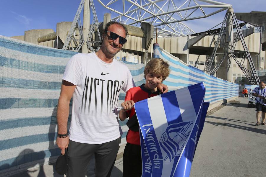 Casi 29.000 aficionados han llenado las gradas del nuevo Anoeta en su estreno