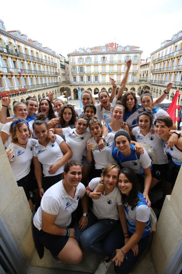 Donostiarra sube a la élite a costa de Hondarribia. La Torrekua vuelve a ser la mejor en Portugalete y el próximo verano estará en la Liga Euskotren.