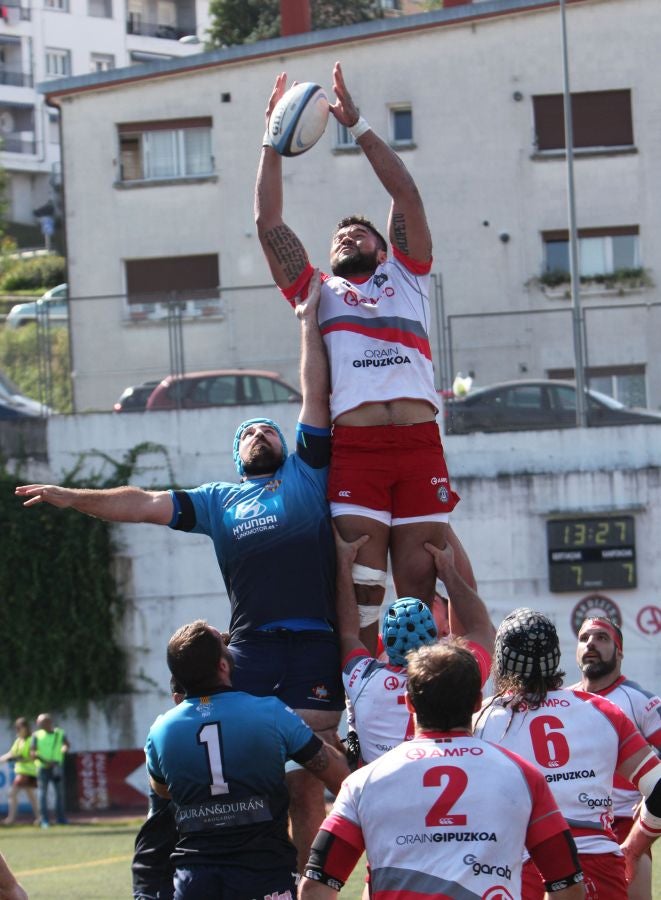 En esta primera jornada de Liga, Ampo Ordizia se ha enfrentado a Santboiana y ha vencido 48-31.