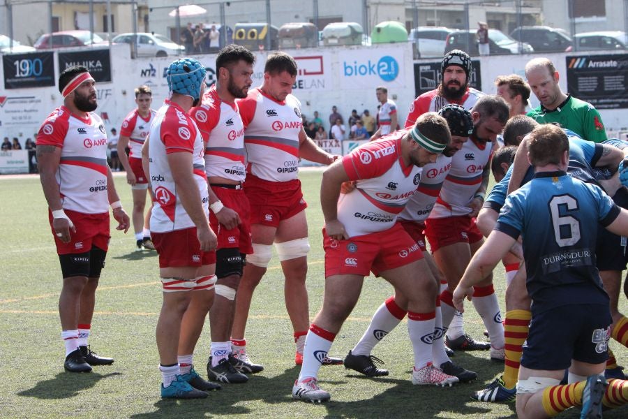 En esta primera jornada de Liga, Ampo Ordizia se ha enfrentado a Santboiana y ha vencido 48-31.