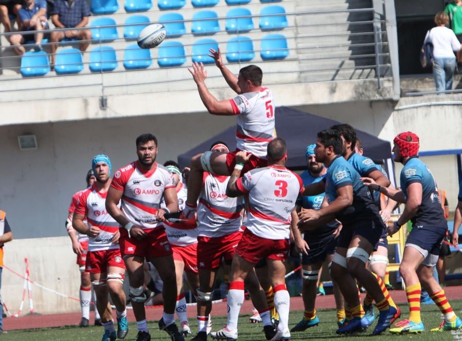 En esta primera jornada de Liga, Ampo Ordizia se ha enfrentado a Santboiana y ha vencido 48-31.