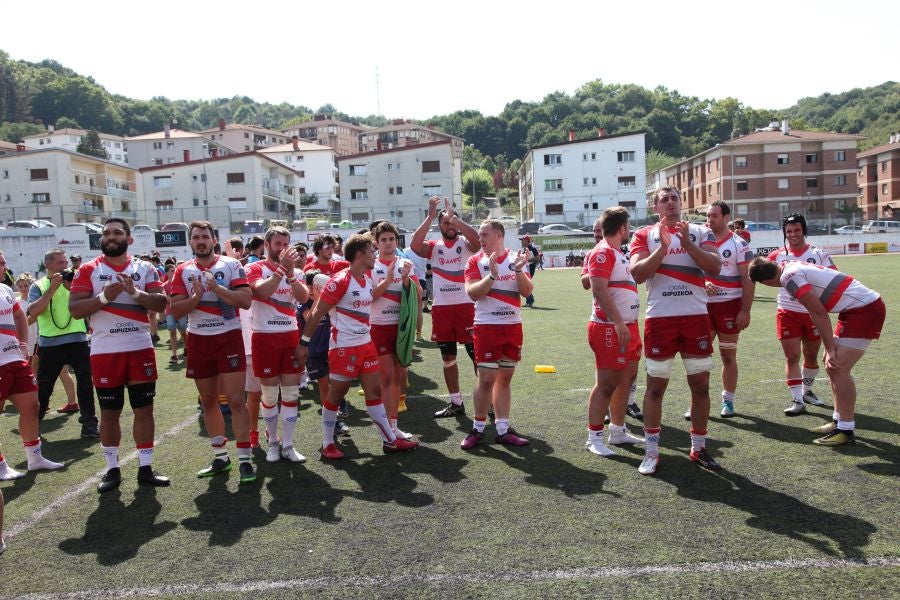 En esta primera jornada de Liga, Ampo Ordizia se ha enfrentado a Santboiana y ha vencido 48-31.