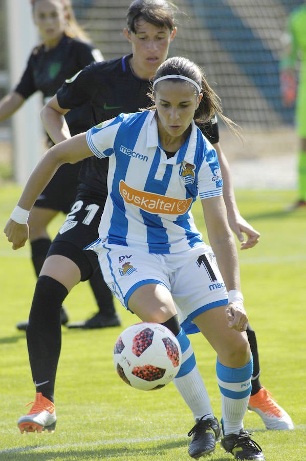 Gran estreno en Zubieta del equipo txuri-urdin, que ha vencido por 3-0