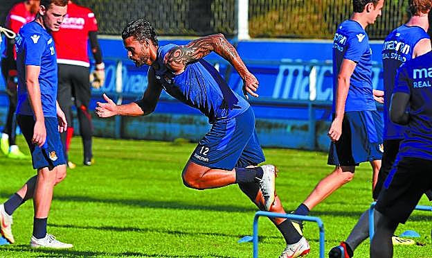 Willian José, Real Sociedad entrenamiento