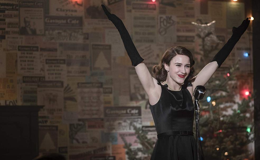 Rachel Brosnahan en 'The Marvelous Mrs. Maisel' (2017 -.)