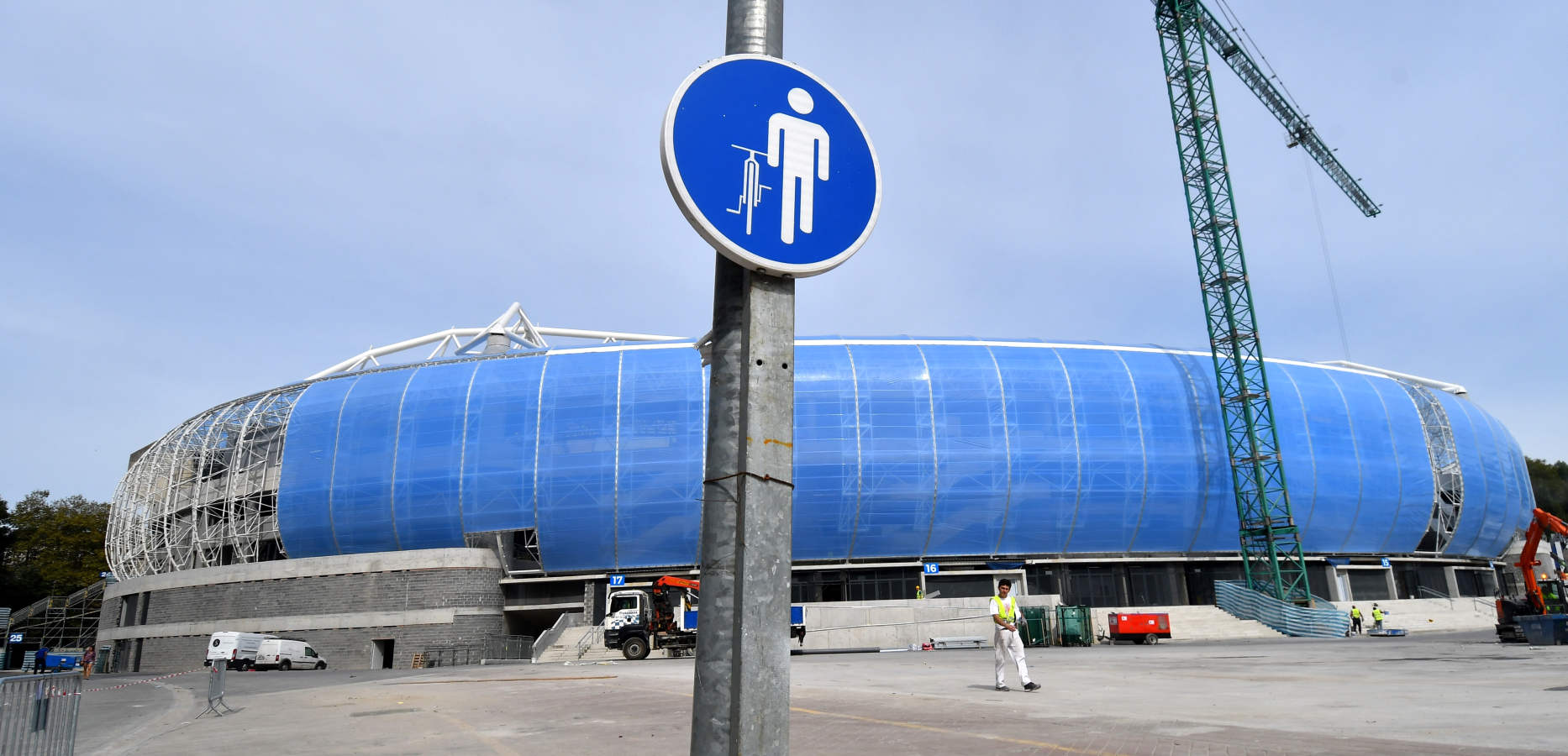 La Real trabaja para minimizar los errores que pudo haber en el estreno del nuevo campo de fútbol