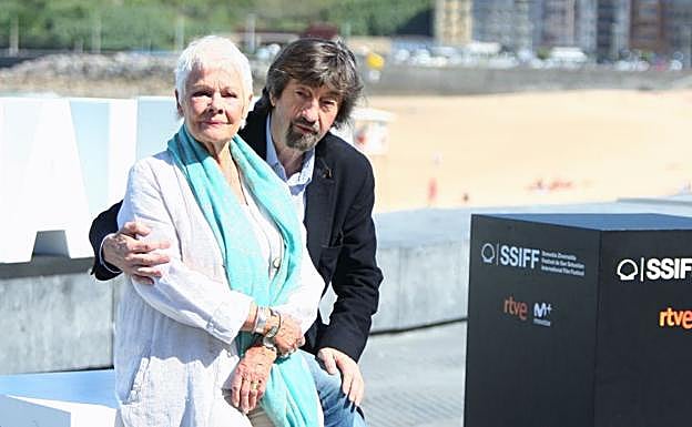 Galería. Judi Dench y Trevor Nunn en el photocall de la película 'Red Joan'. '