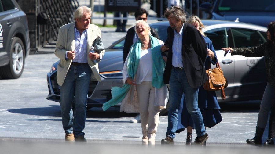Judi Dench ha llegado este martes a San Sebastián para recibir el último Premio Donostia de esta edición del Zinemaldia. 