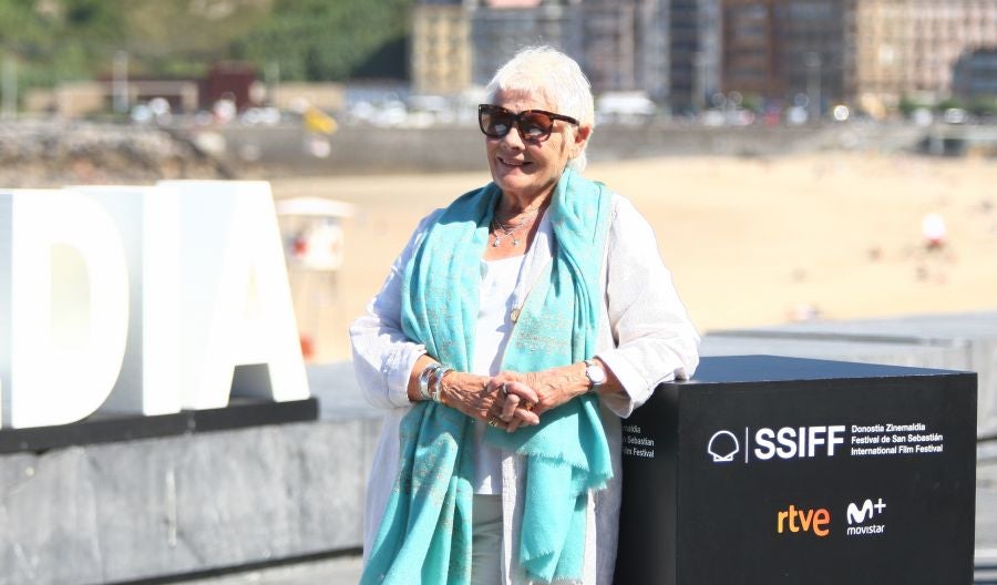Judi Dench ha llegado este martes a San Sebastián para recibir el último Premio Donostia de esta edición del Zinemaldia. 