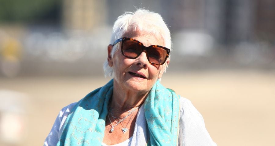 Judi Dench ha llegado este martes a San Sebastián para recibir el último Premio Donostia de esta edición del Zinemaldia. 
