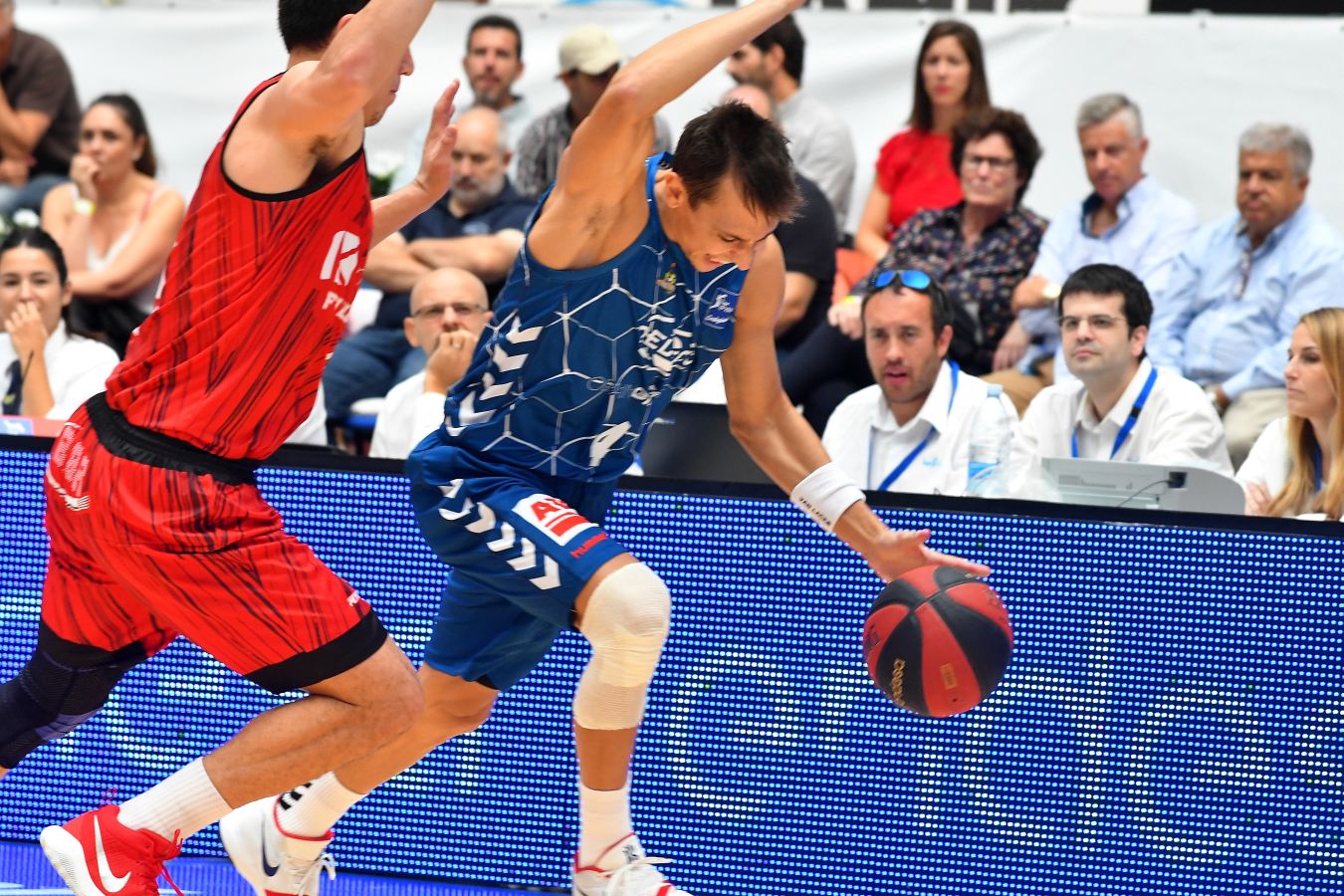 El equipo guipuzcoano cayó derrotado claramente ante el Fuenlabrada (60-76) en la primera jornada del campeonato.