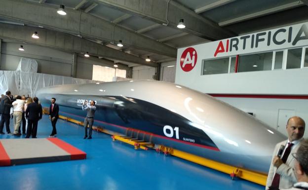 Cádiz da un salto en la carrera por el Hyperloop, el tren del futuro