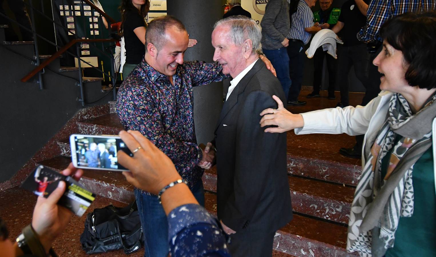 Galarreta despidió con una gran ovación al mejor remontista de la historia