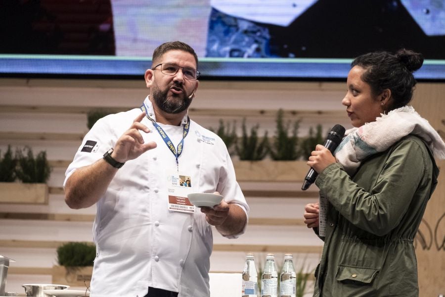 El chef Juan Mari Arzak ha recibido el Premio Homenaje en la jornada inaugural de San Sebastian Gastronomika