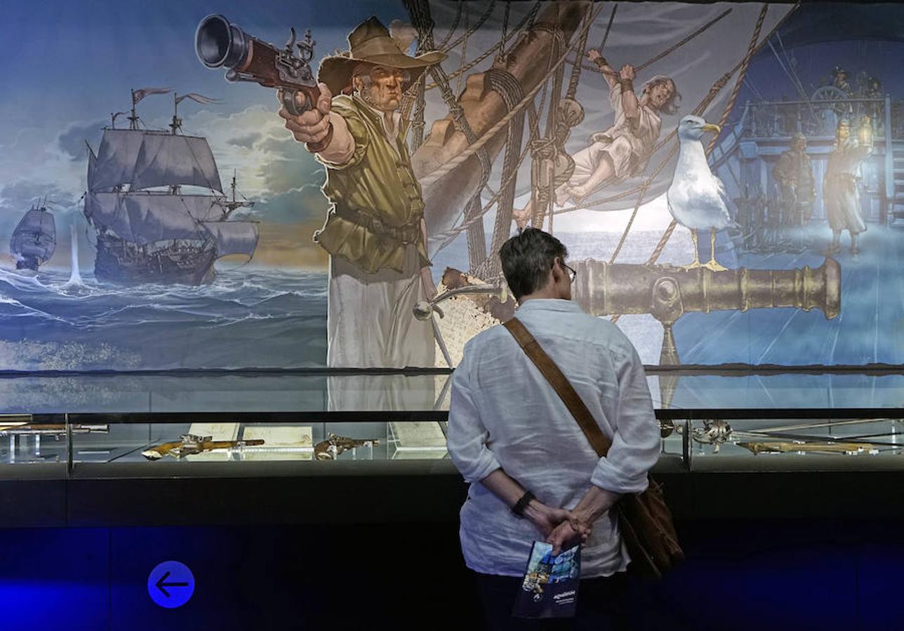 Exposición que refleja la vida pirata de marineros guipuzcoanos