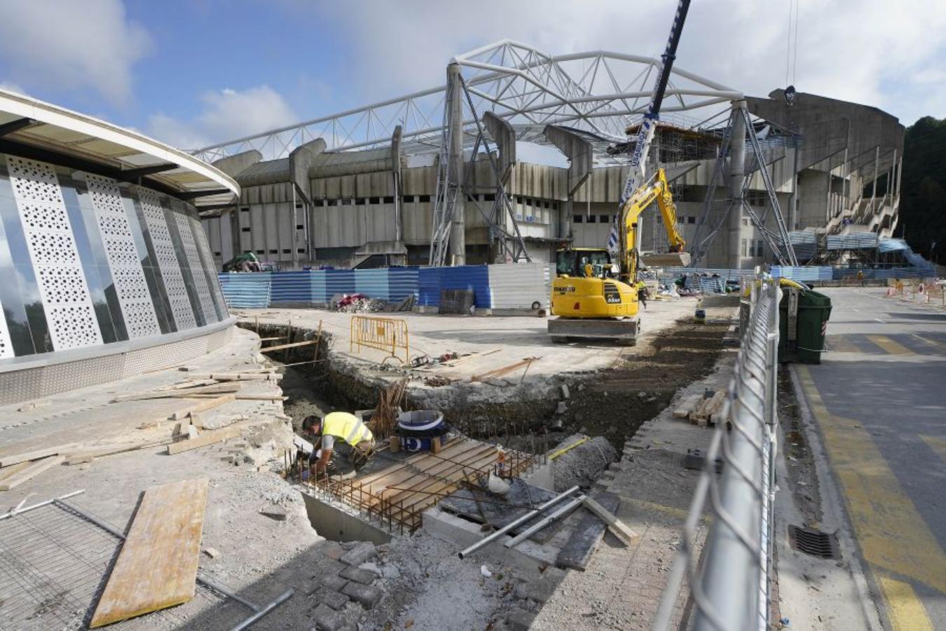 Fotos: Avanzan las obras en Anoeta