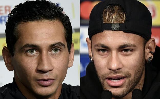 Ganso y Neymar, dos jugadores que comenzaron su trayectoria en el Santos