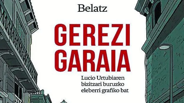 Portada de la novela gráfica 'Gerezi Garaia-El tesoro de Lucio'.