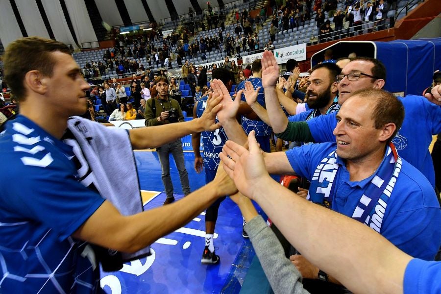 El GBC logra su primera victoria tras vencer con claridad esta tarde en Illunbe al Gran Canaria (74-63). 
