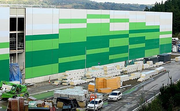 Visita a las obras de la incineradora. 