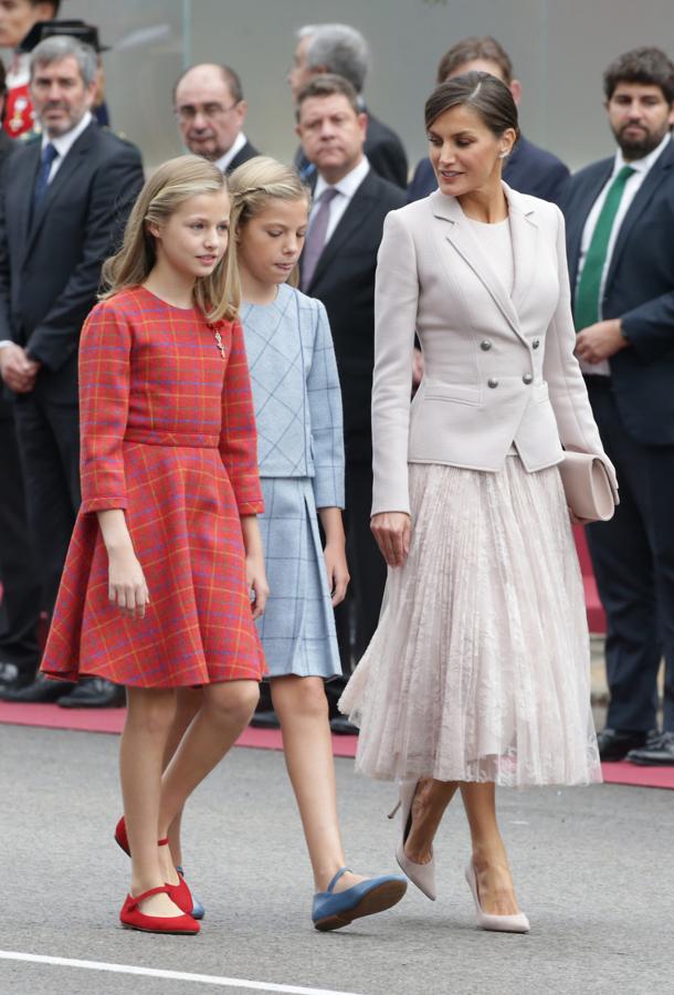 La princesa de Asturias celebra su cumpleaños este 31 de octubre leyendo el primer artículo de la Constitución