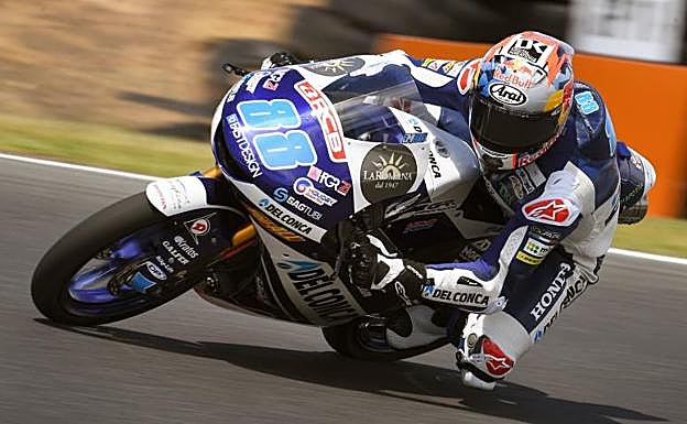 Jorge Martín, rodando el pasado 26 de octubre sobre el trazado de Phillip Island. 