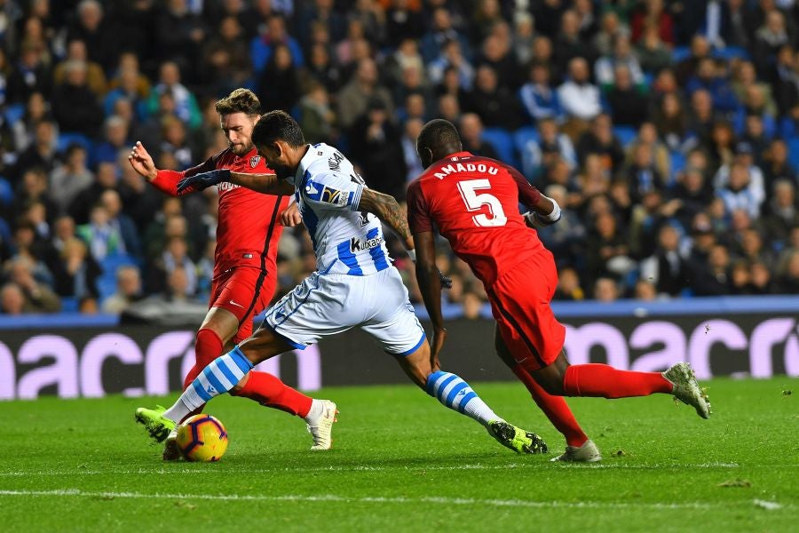 La Real Sociedad recibe al Sevilla con la imperiosa necesidad de lograr su primer triunfo en Anoeta.