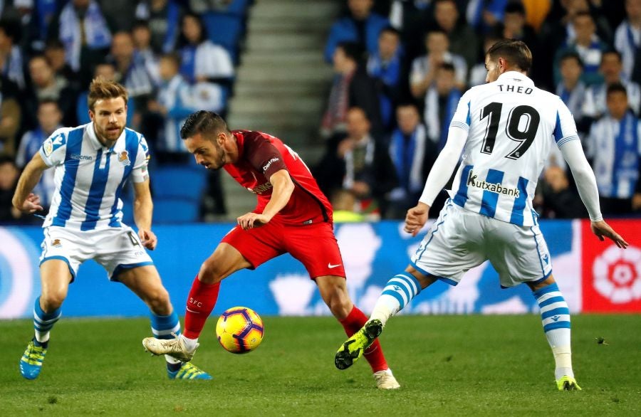 La Real Sociedad recibe al Sevilla con la imperiosa necesidad de lograr su primer triunfo en Anoeta.