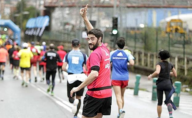 Un participante en la edición del pasado año. 