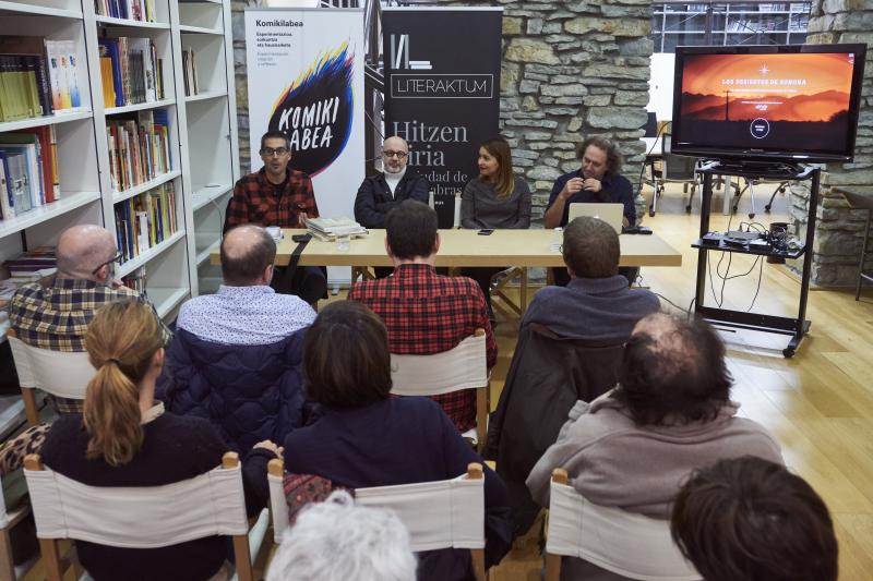 Literaktum trae a los escritores Jon Bilbao y Pilar Adón