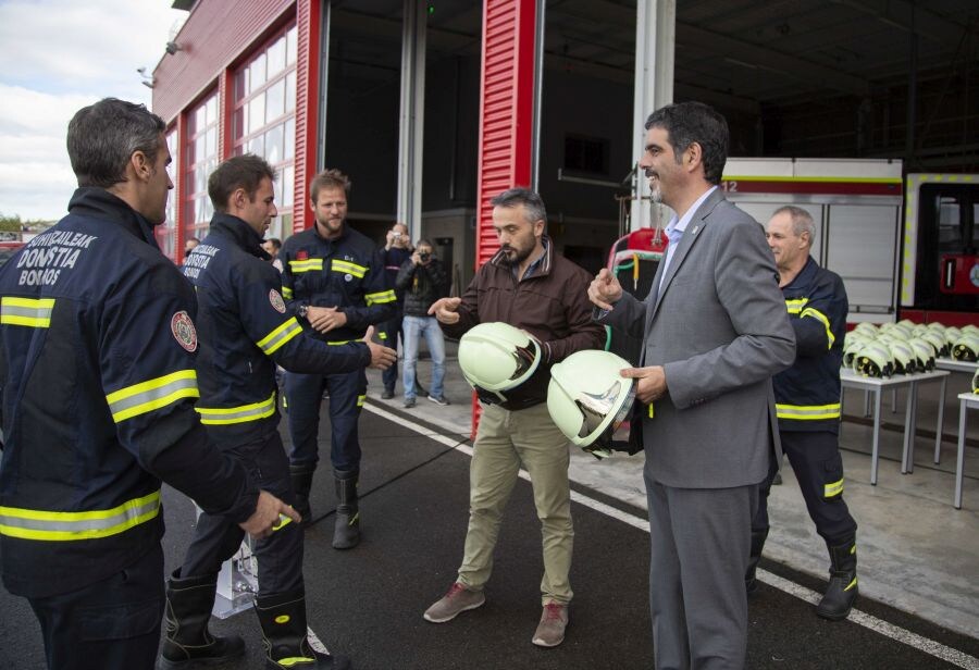 El parque de Garbera incorpora a los 42 nuevos profesionales que han superado la OPE y con los que se reduce la interinidad al 5%