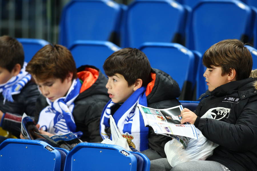 Anoeta ha sido el escenario donde se han enfrentado el conjunto txuri-urdin y el gallego