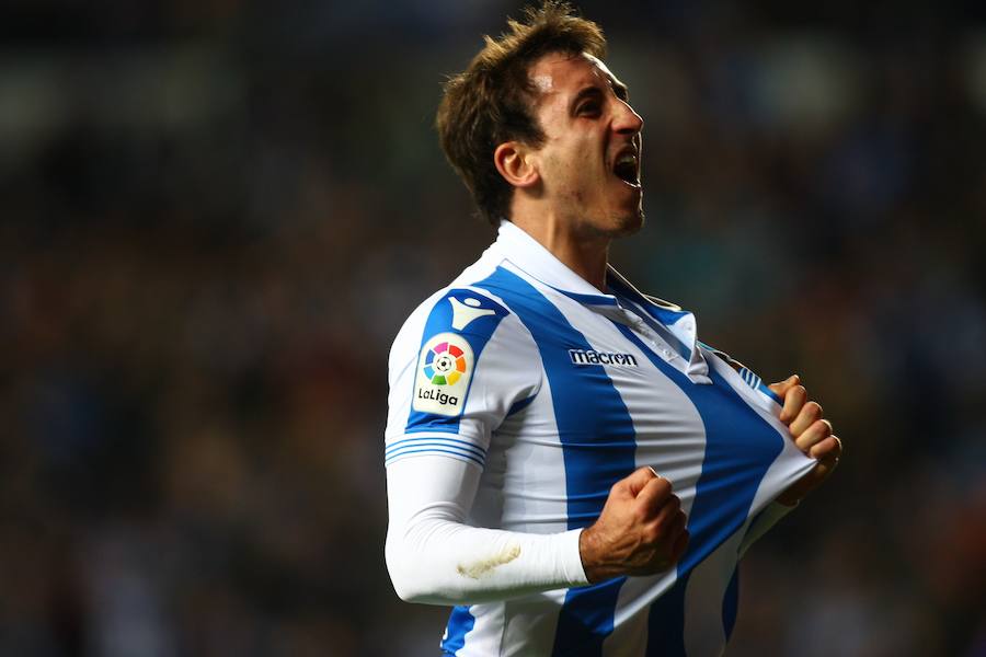 Anoeta ha sido el escenario donde se han enfrentado el conjunto txuri-urdin y el gallego