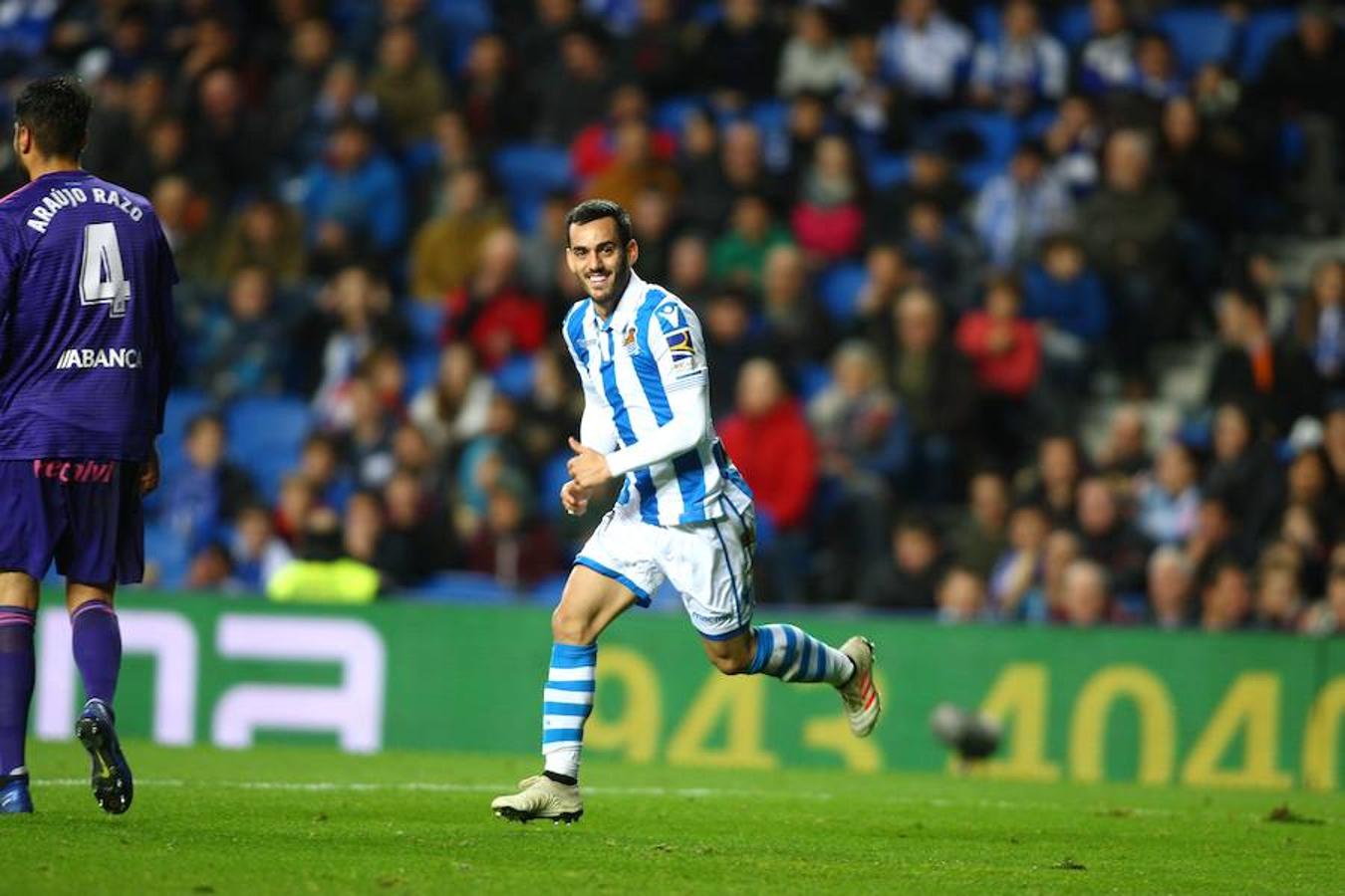 Anoeta ha sido el escenario donde se han enfrentado el conjunto txuri-urdin y el gallego