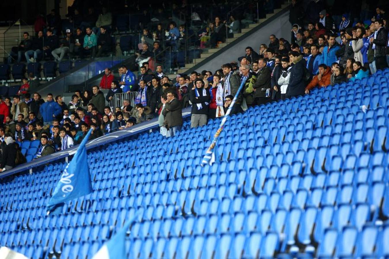 Anoeta ha sido el escenario donde se han enfrentado el conjunto txuri-urdin y el gallego