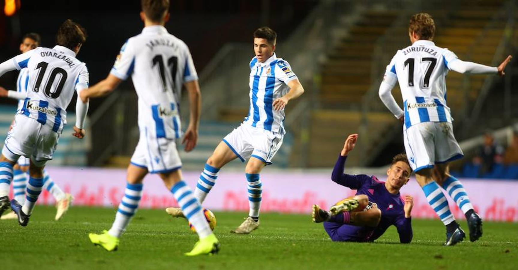 Anoeta ha sido el escenario donde se han enfrentado el conjunto txuri-urdin y el gallego