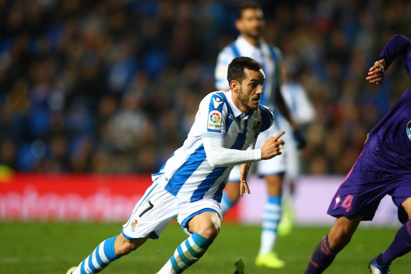 Anoeta ha sido el escenario donde se han enfrentado el conjunto txuri-urdin y el gallego