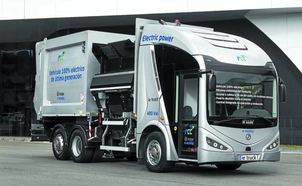 El camión eléctrico para la recogida de residuos ha sido presentado en el 'Smart City Expo World Congress Barcelona'.
