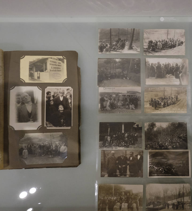 Fotos: Exposición sobre el Padre Laburu, en San Telmo