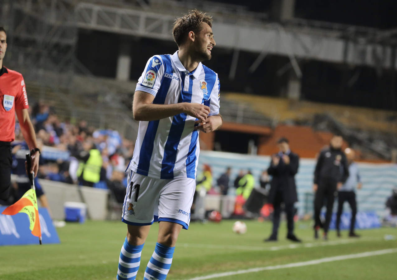Repasa las mejores imágenes del partido entre la Real Sociedad y el Celta 