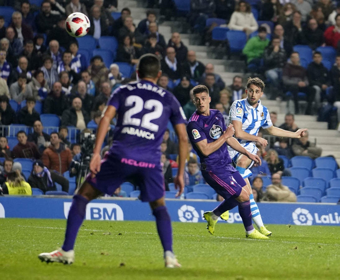 Repasa las mejores imágenes del partido entre la Real Sociedad y el Celta 