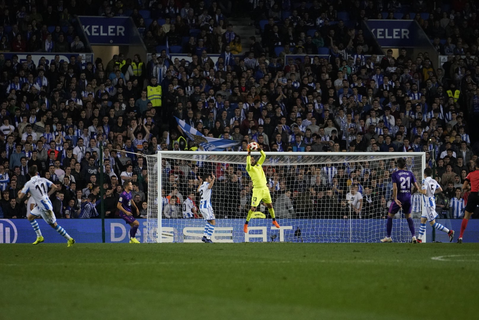 Repasa las mejores imágenes del partido entre la Real Sociedad y el Celta 