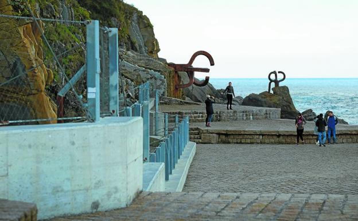 El espacio escultórico del Peine del Viento adquirirá en breve la categoría de Conjunto Monumental.