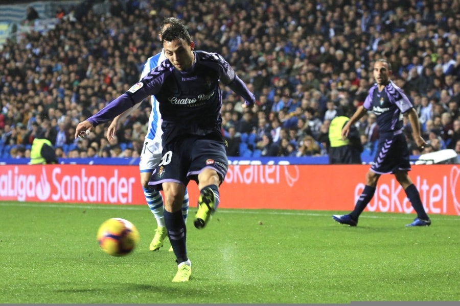 Los txuri-urdin se volcaron contra la portería rival sin ser capaces de materializar las numerosas ocasiones de gol (1-2). 