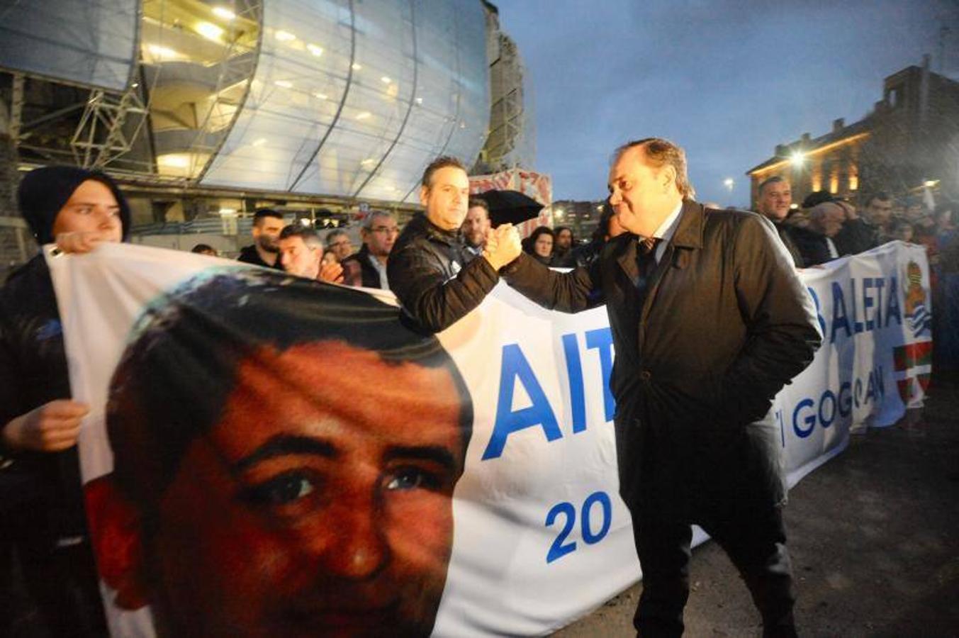 Seguidores realistas recuerdan a Aitor Zabaleta cuando se cumplen 20 años de su asesinato